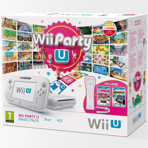 Pack Wii U Básica + Party U + Nintendo Land - Consola - Los